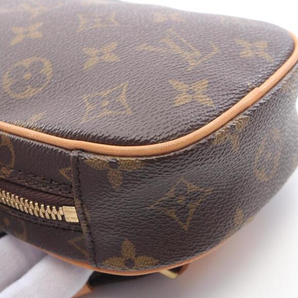 LOUIS VUITTON Brown Monogram Leather Fanny Pack - Picture 7 of 9